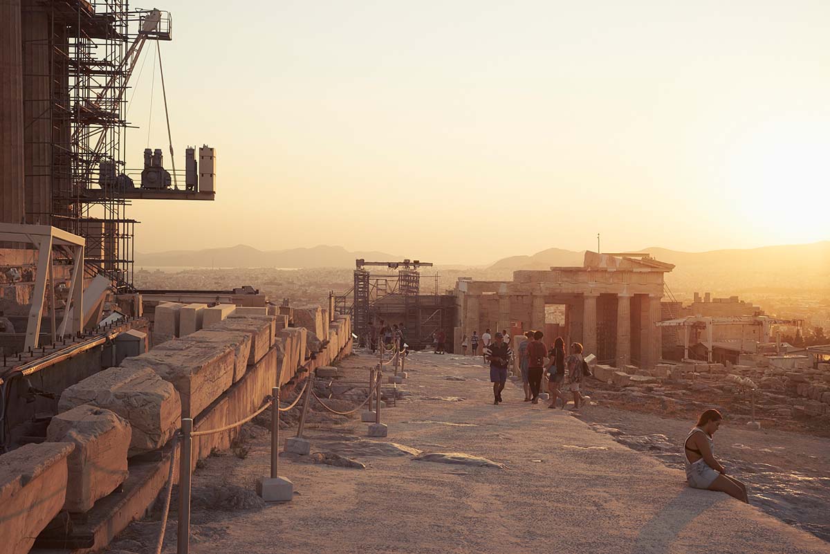 Evening, Parthenon, 2015